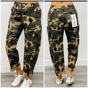 Camo Print Women Jeans